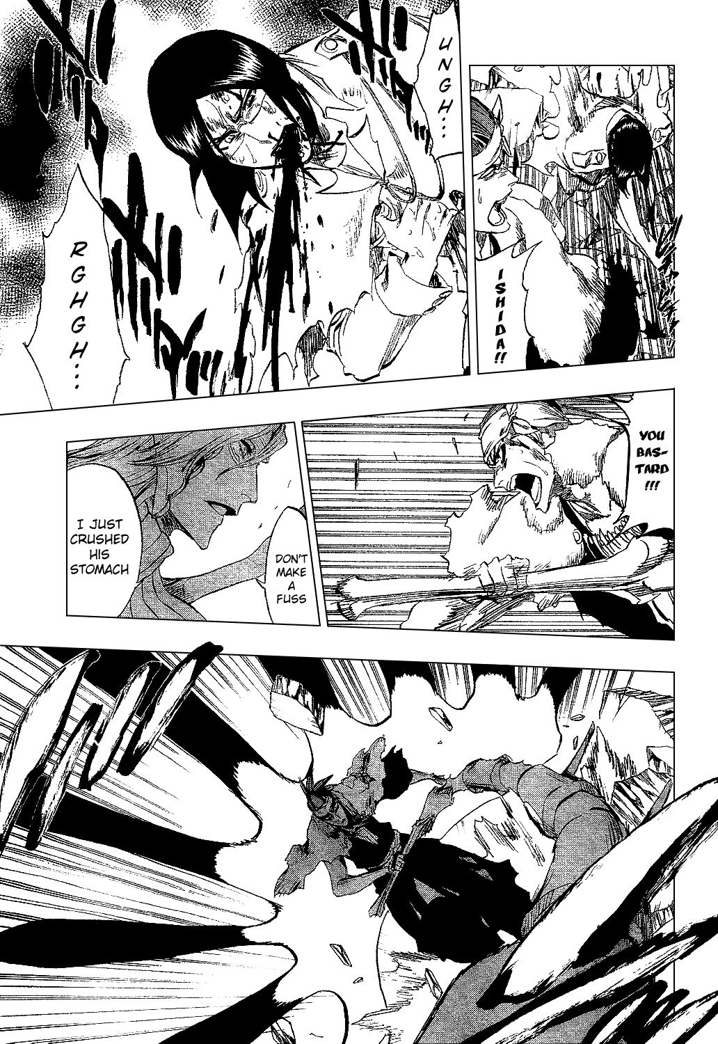 Bleach manga, chapter 293, page 18 of 22