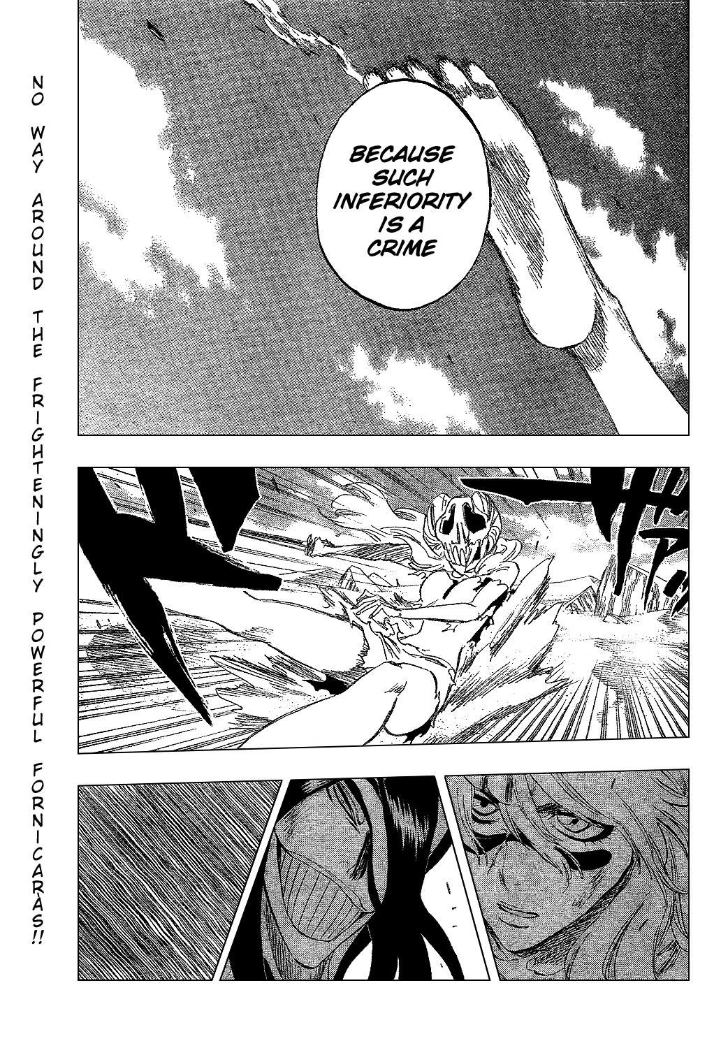 Bleach manga, chapter 293, page 20 of 22