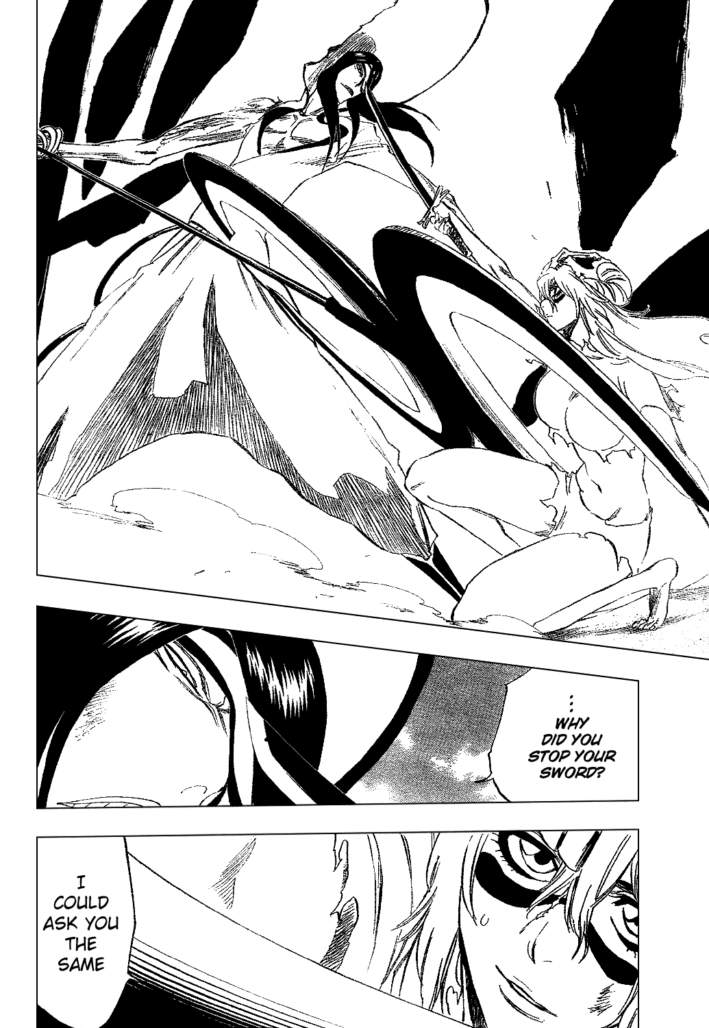 Bleach manga, chapter 293, page 21 of 22