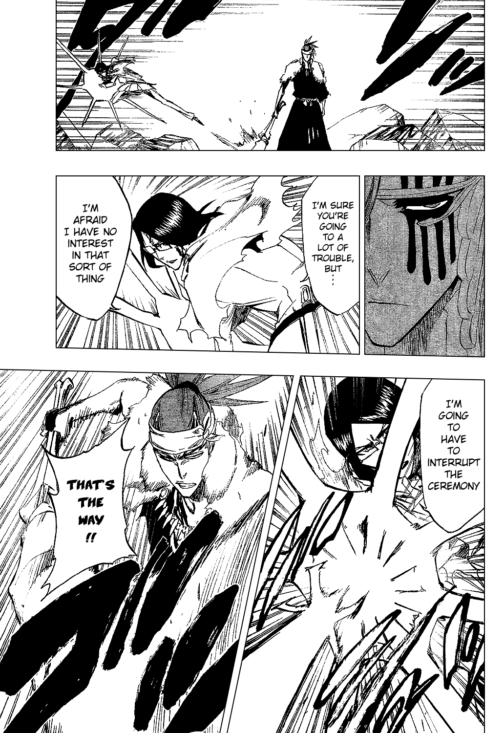 Bleach manga, chapter 293, page 6 of 22
