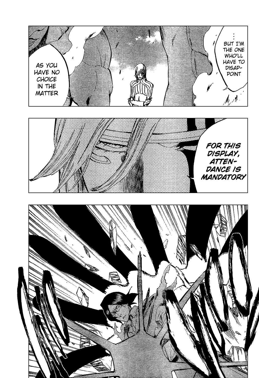 Bleach manga, chapter 293, page 8 of 22