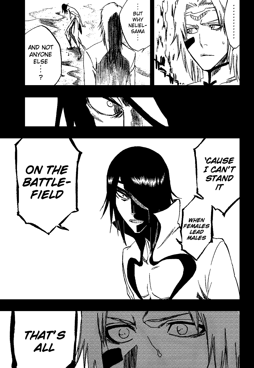 Bleach Chapter 294 page 11 - Chapter 294: If You Call Me a Beast, I'll Kill You Like a Tempest