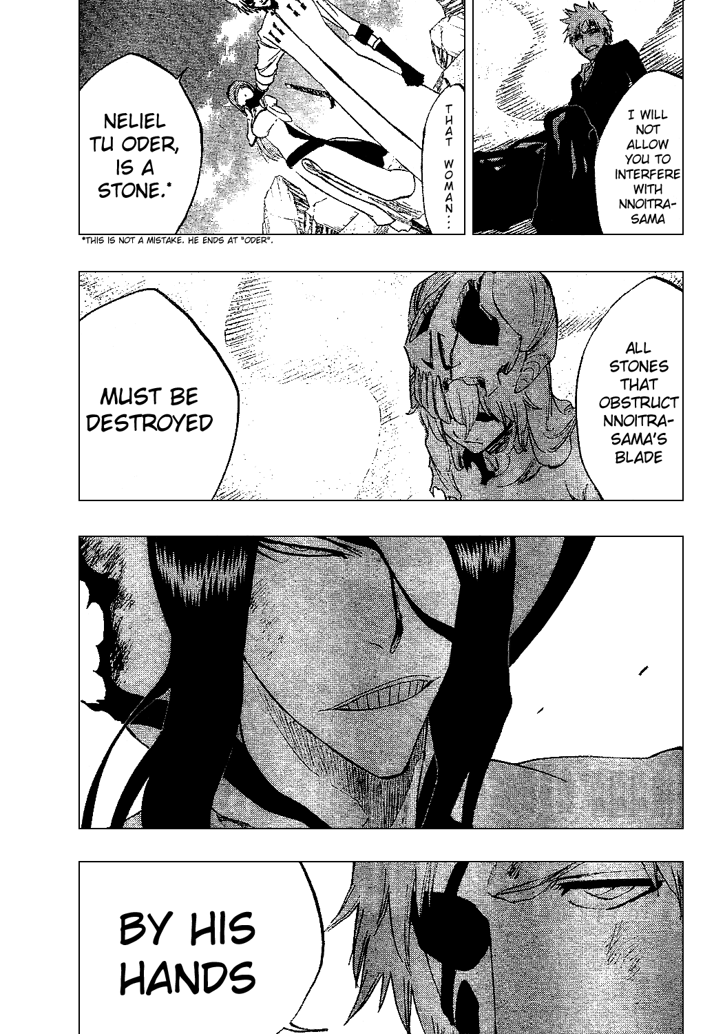 Bleach Chapter 294 page 5 - Chapter 294: If You Call Me a Beast, I'll Kill You Like a Tempest