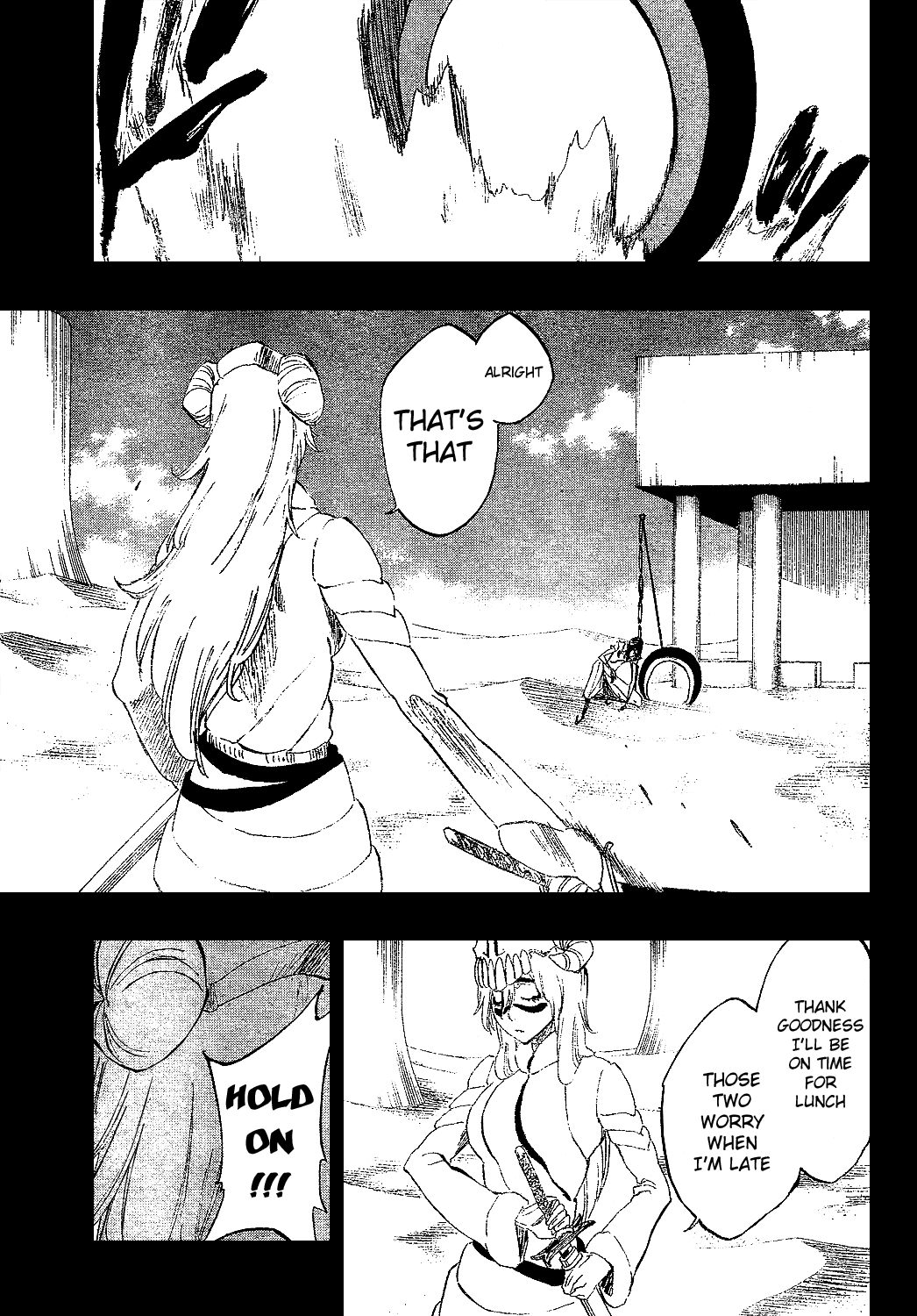 Bleach Chapter 294 page 7 - Chapter 294: If You Call Me a Beast, I'll Kill You Like a Tempest