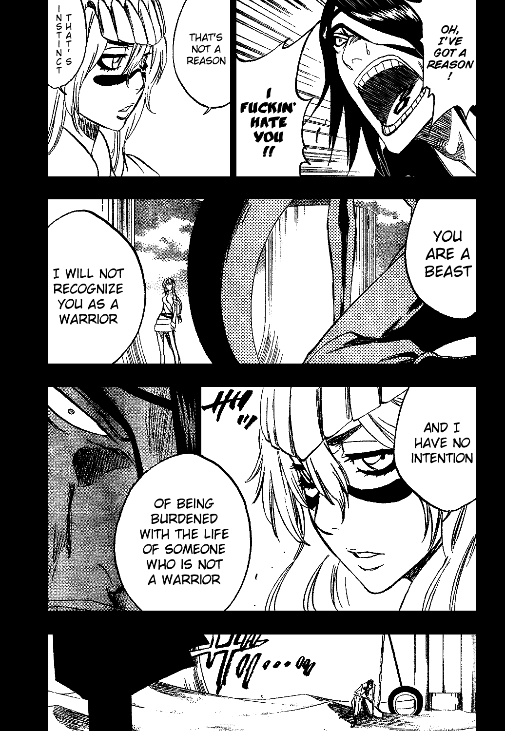 Bleach Chapter 294 page 9 - Chapter 294: If You Call Me a Beast, I'll Kill You Like a Tempest