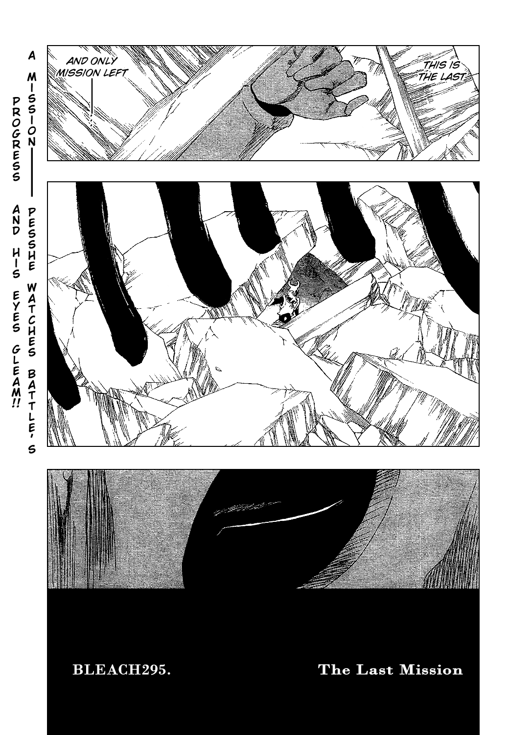 Bleach manga, chapter 295, page 10 of 19
