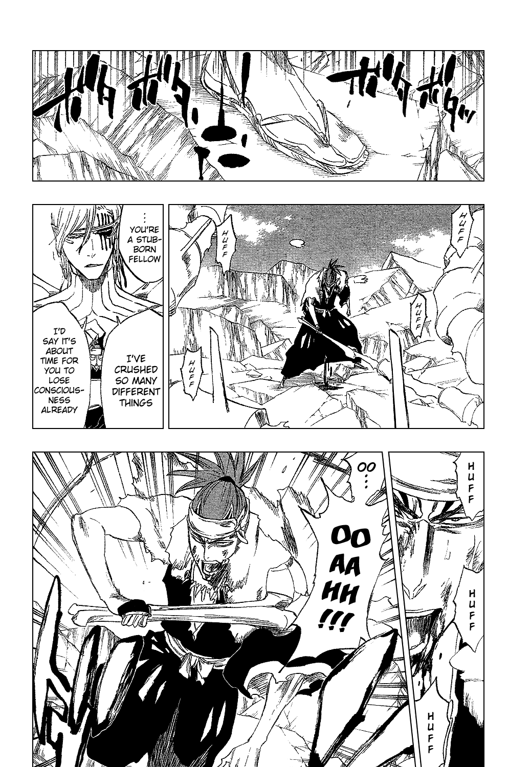 Bleach manga, chapter 295, page 11 of 19