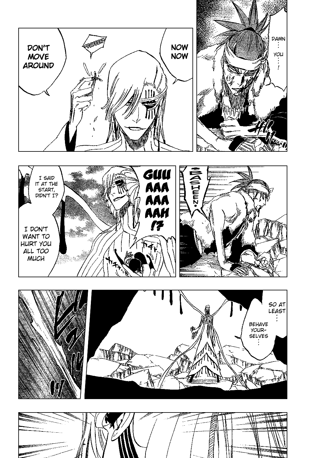 Bleach manga, chapter 295, page 13 of 19
