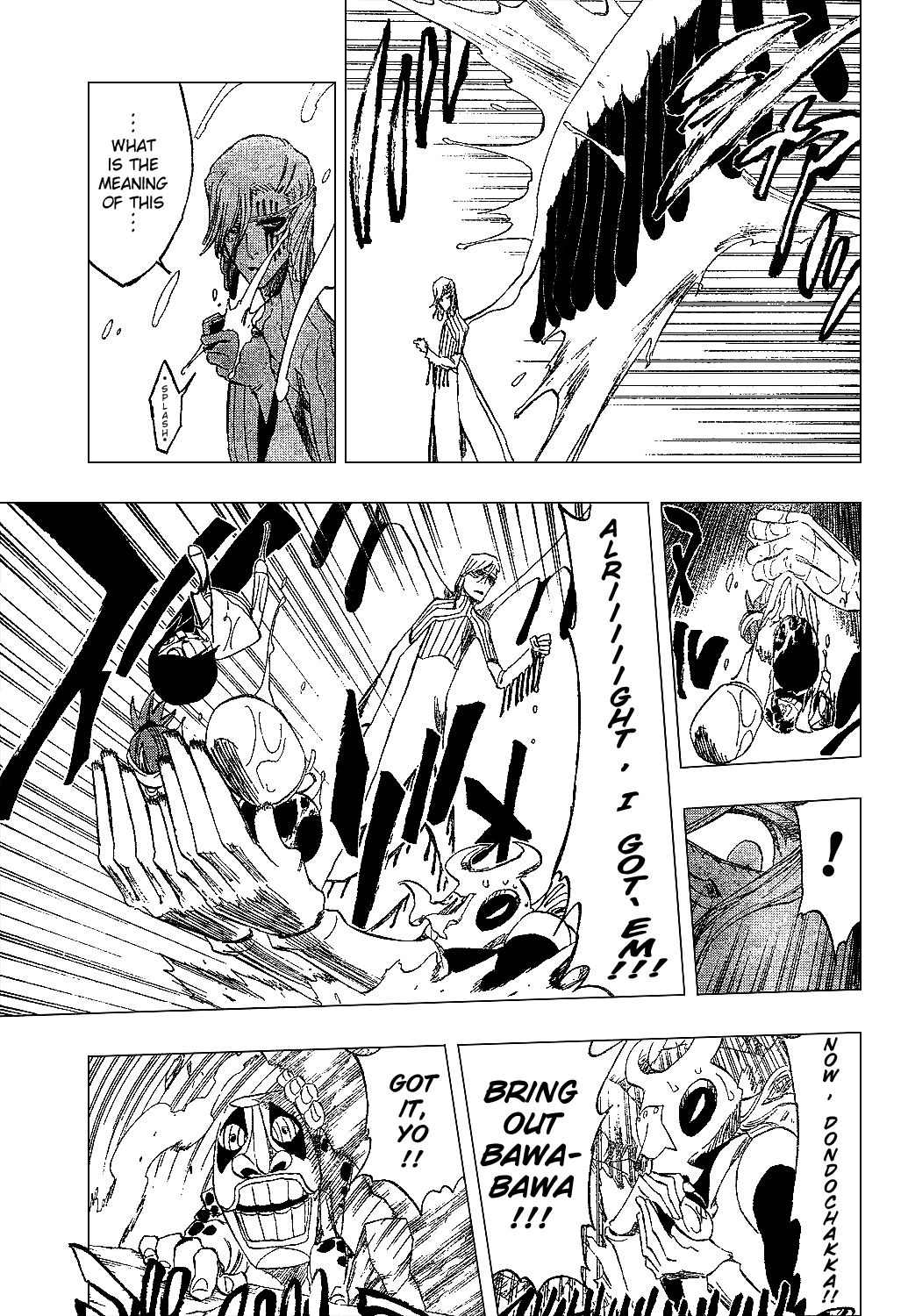 Bleach manga, chapter 295, page 14 of 19