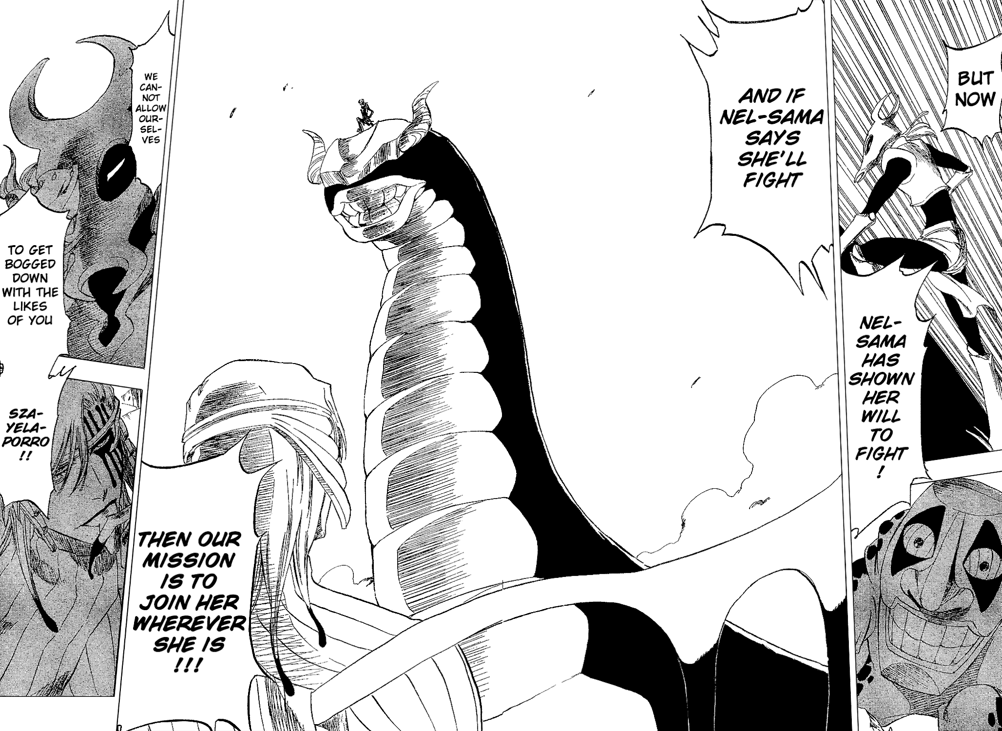 Bleach manga, chapter 295, page 17 of 19