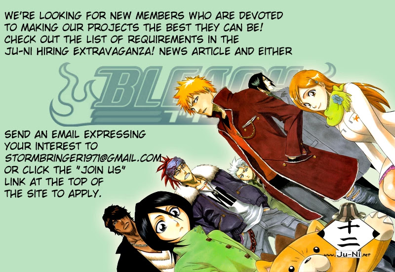 Bleach manga, chapter 295, page 3 of 19