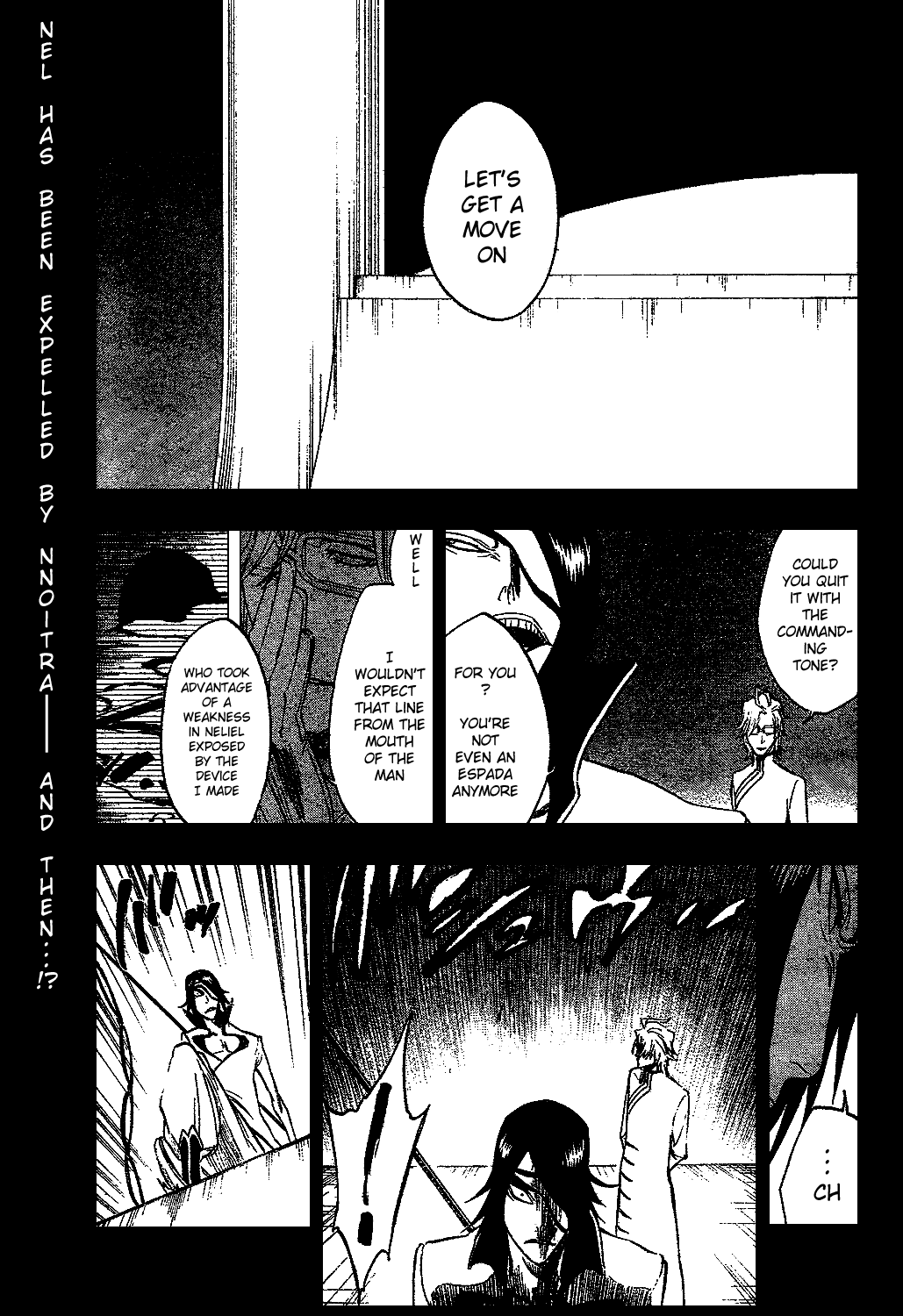 Bleach manga, chapter 295, page 4 of 19