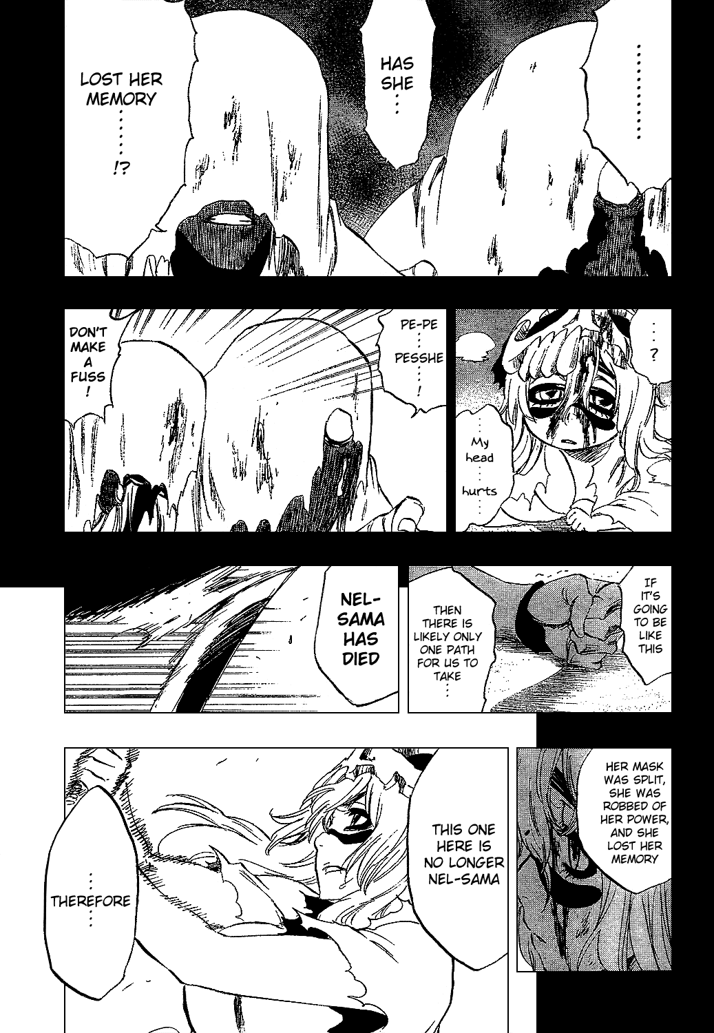 Bleach manga, chapter 295, page 8 of 19