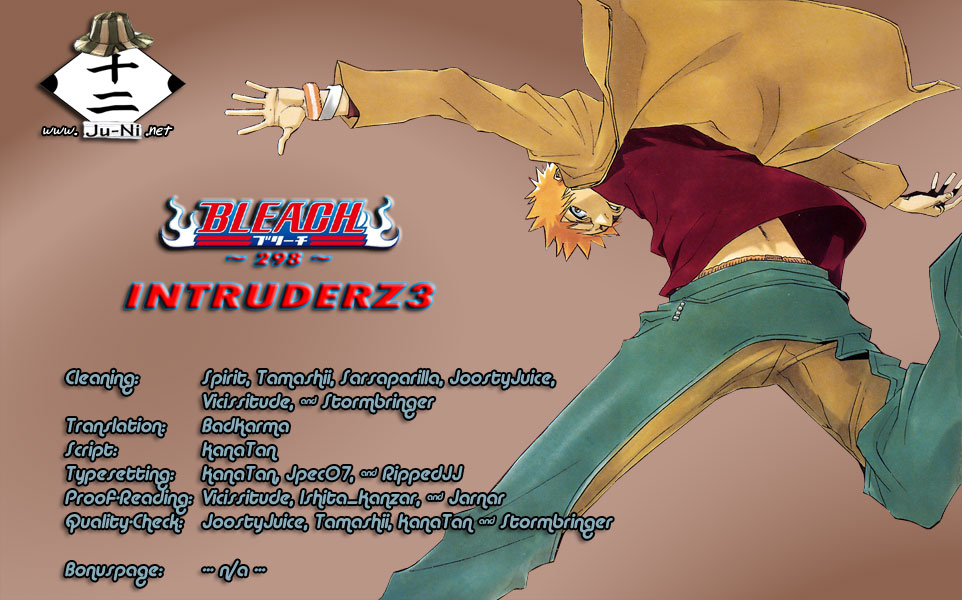 Bleach Chapter 298 page 1 - Chapter 298: Intruderz 3