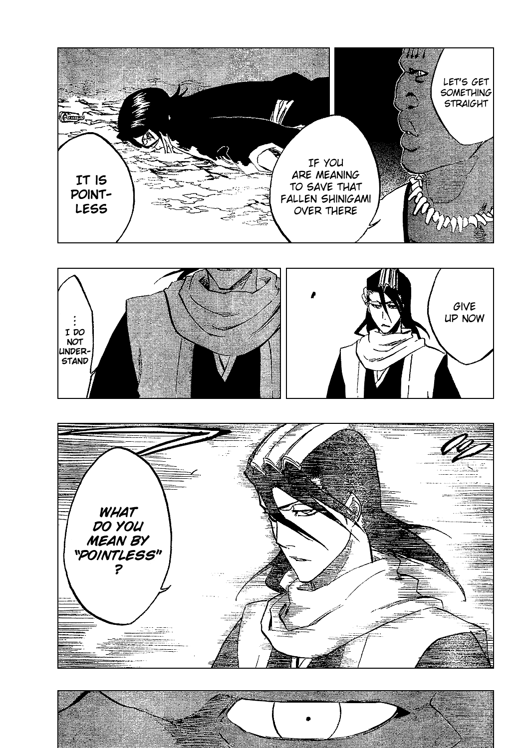 Bleach Chapter 299 page 10 - Chapter 299: The Verbal Warfare
