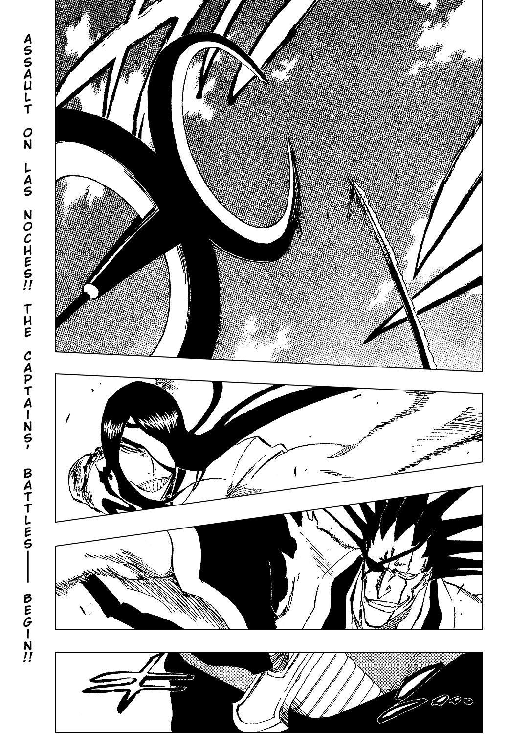 Bleach Chapter 299 page 3 - Chapter 299: The Verbal Warfare