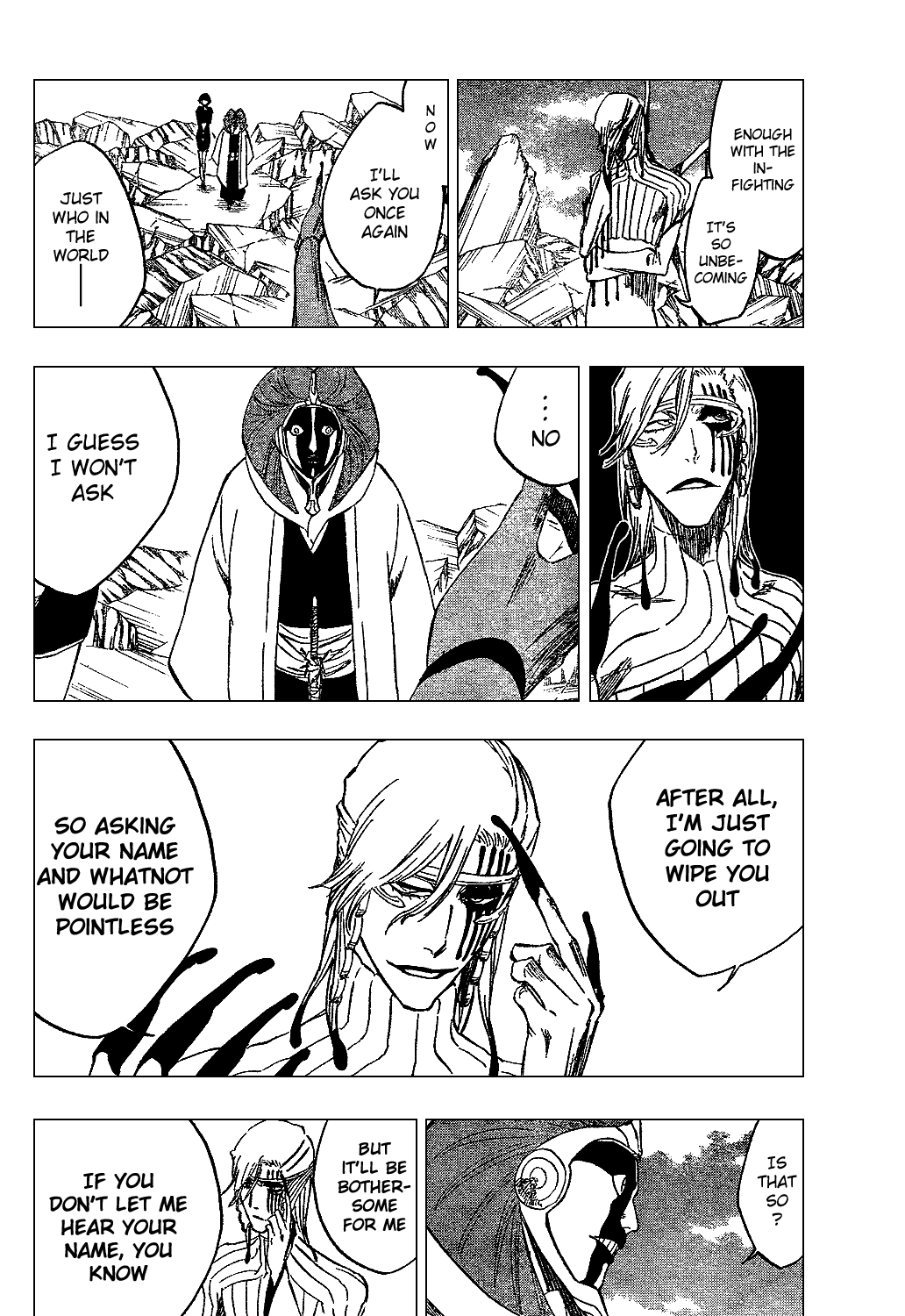 Bleach Chapter 299 page 6 - Chapter 299: The Verbal Warfare
