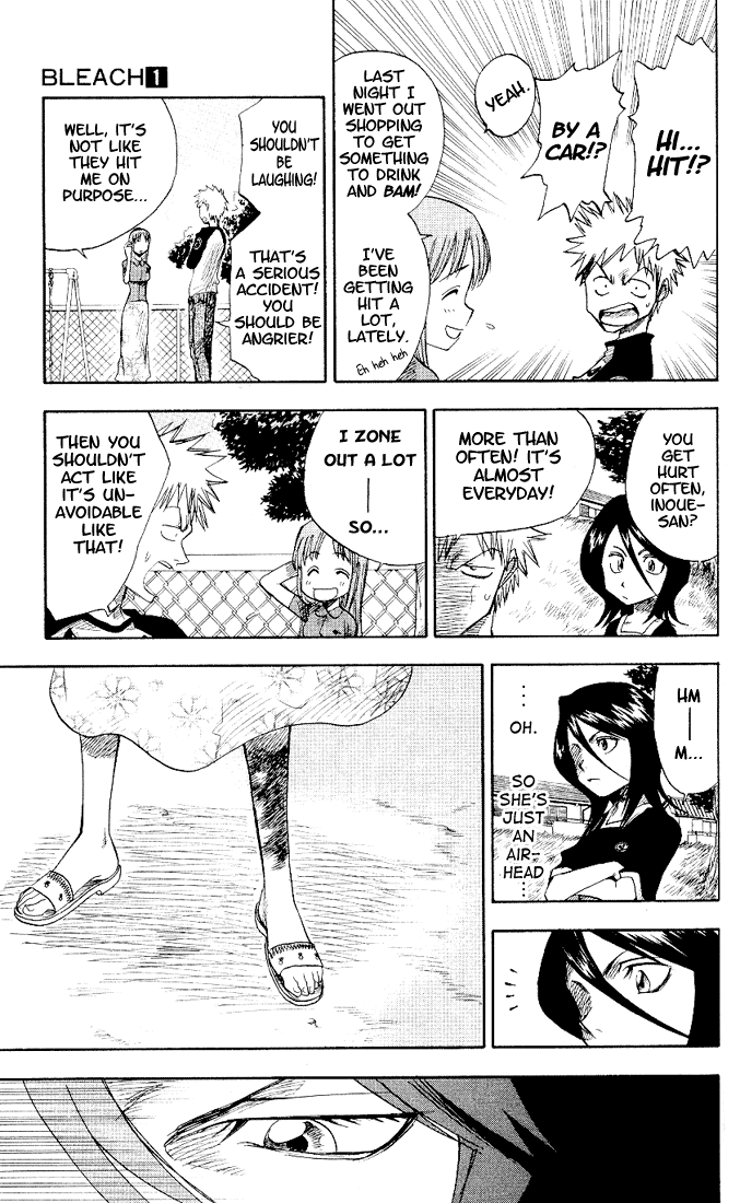 Bleach Chapter 3 page 10 - Chapter 3: Head-Hittin'