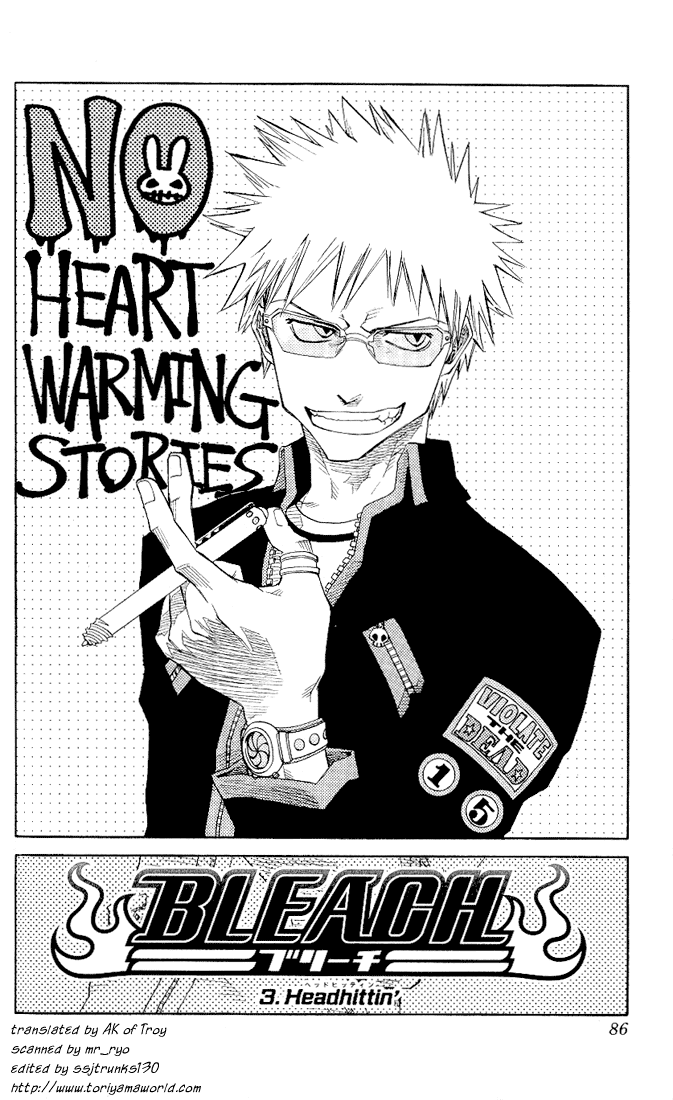 Bleach Chapter 3 page 3 - Chapter 3: Head-Hittin'