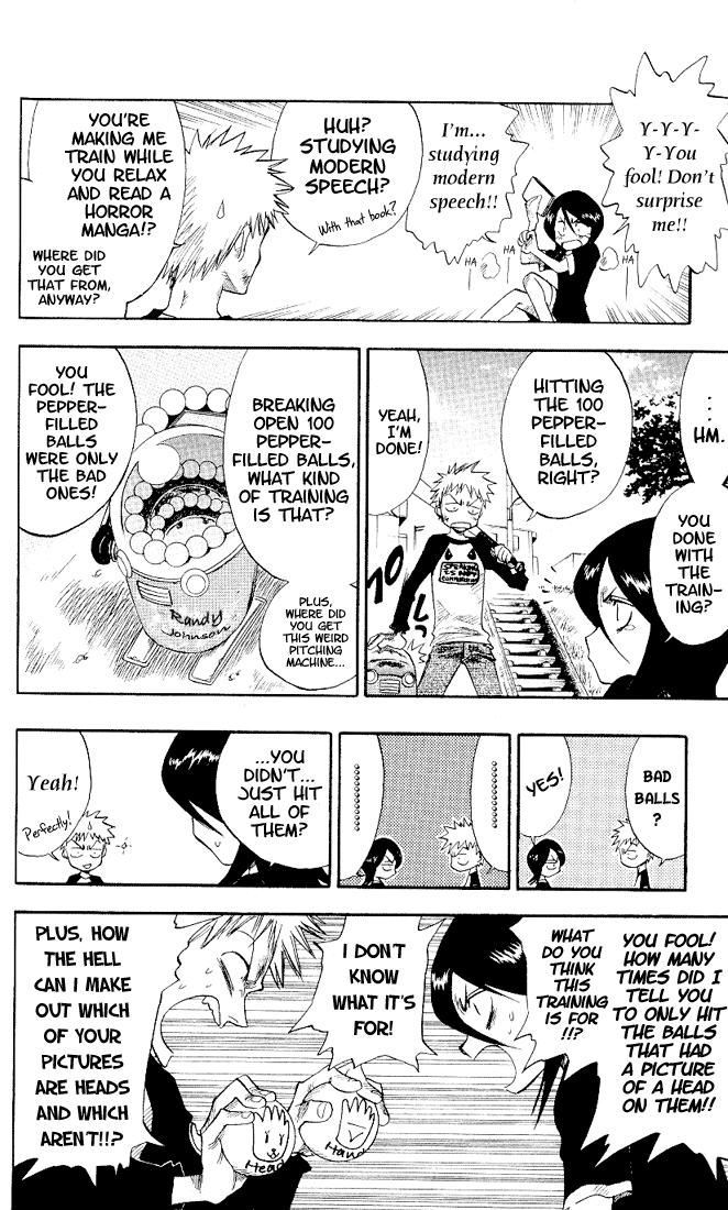 Bleach Chapter 3 page 5 - Chapter 3: Head-Hittin'