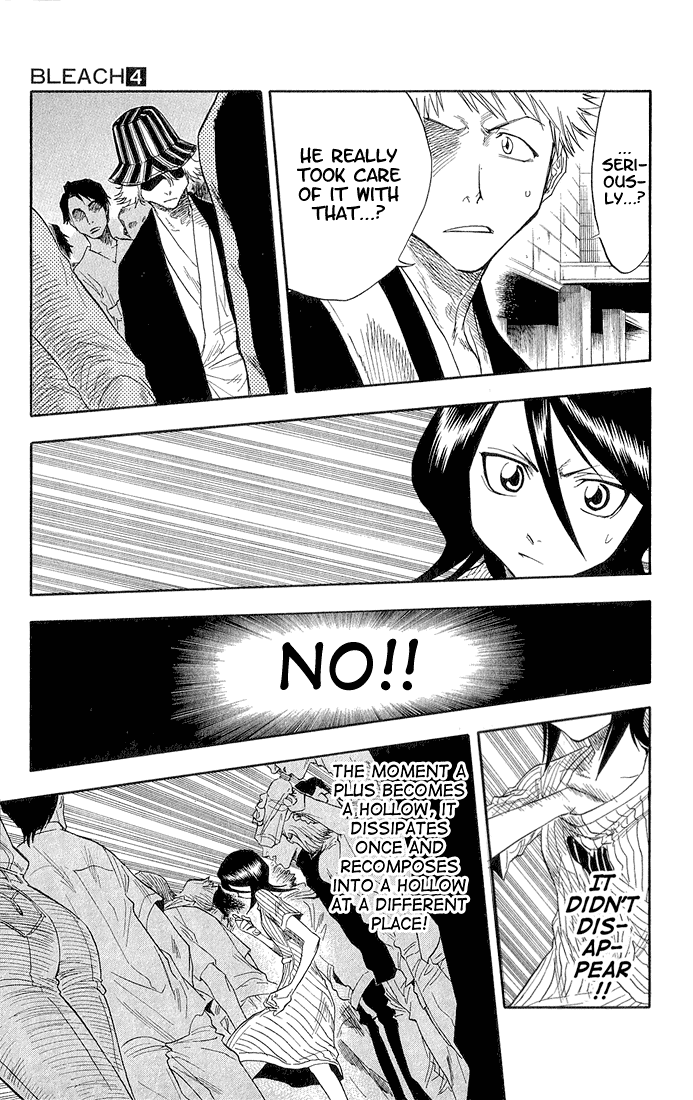 Bleach Chapter 30 page 6 - Chapter 30: Second Contact (it was beyond the scope of our understanding)