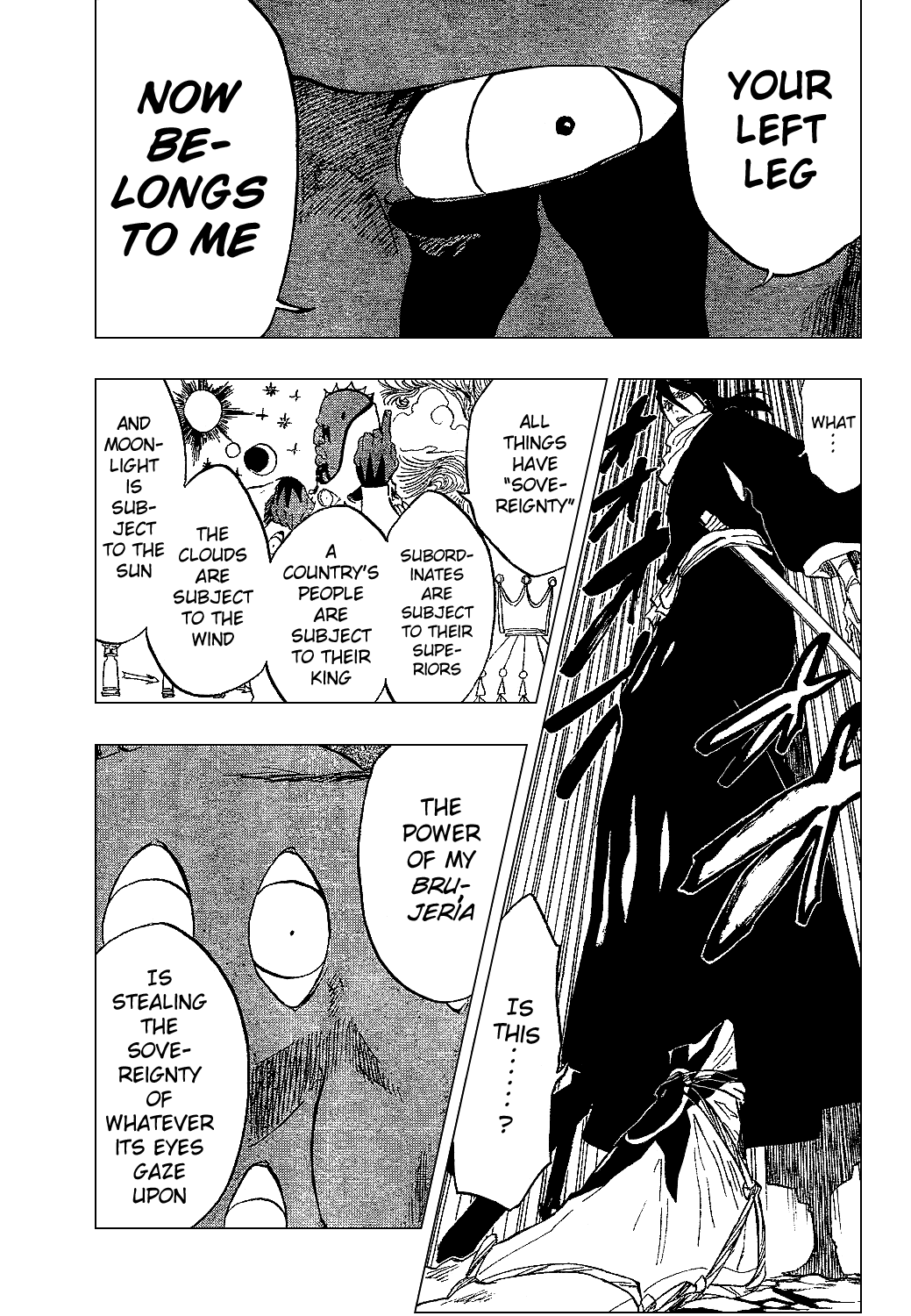 Bleach manga, chapter 300, page 14 of 21
