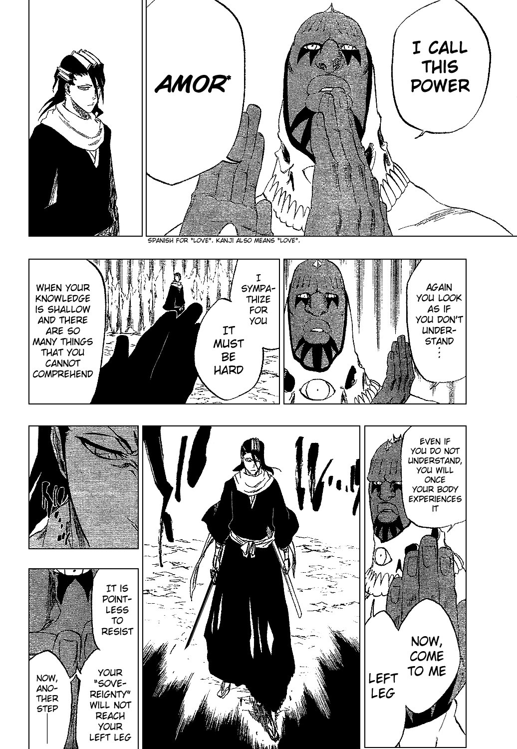 Bleach manga, chapter 300, page 15 of 21