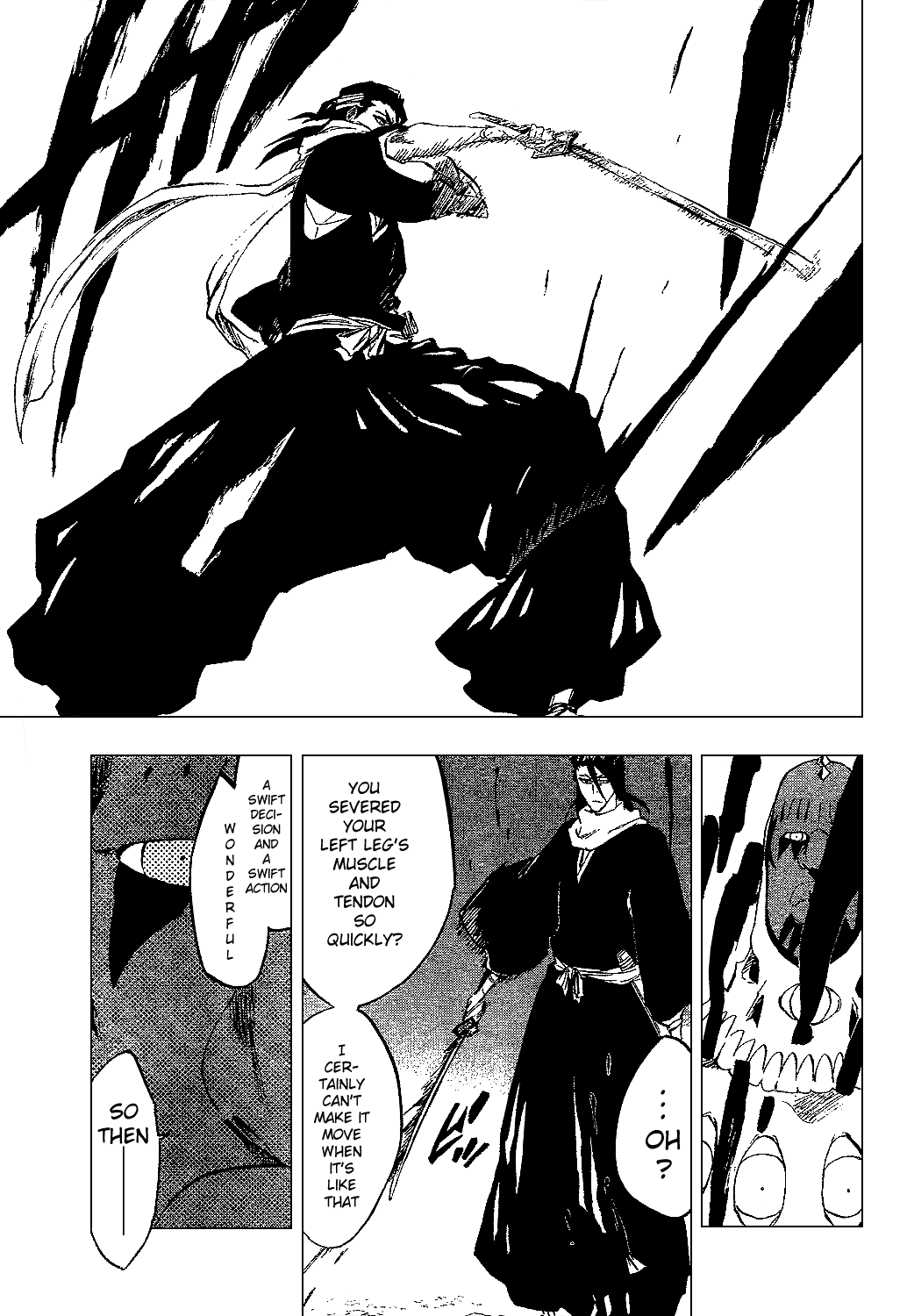 Bleach manga, chapter 300, page 16 of 21