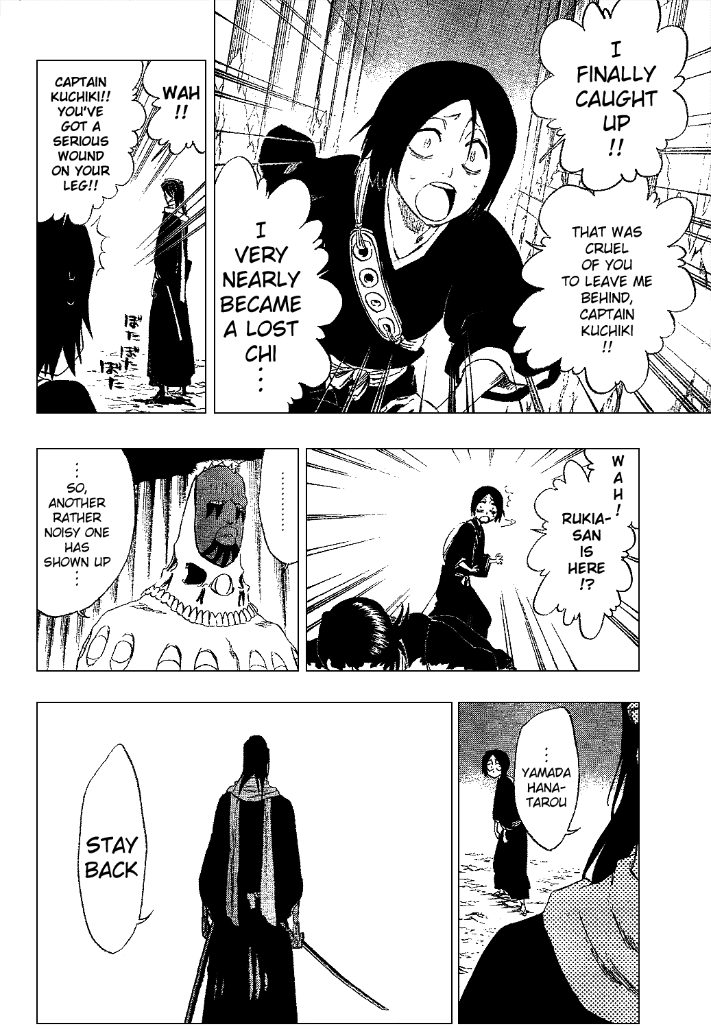 Bleach manga, chapter 300, page 19 of 21