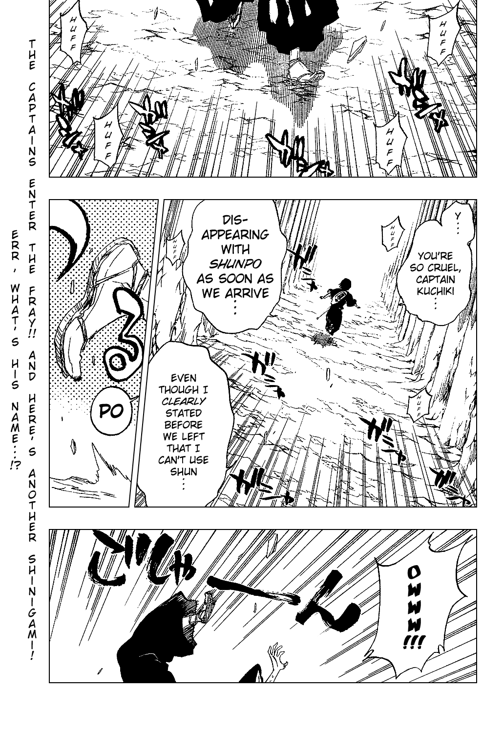 Bleach manga, chapter 300, page 3 of 21