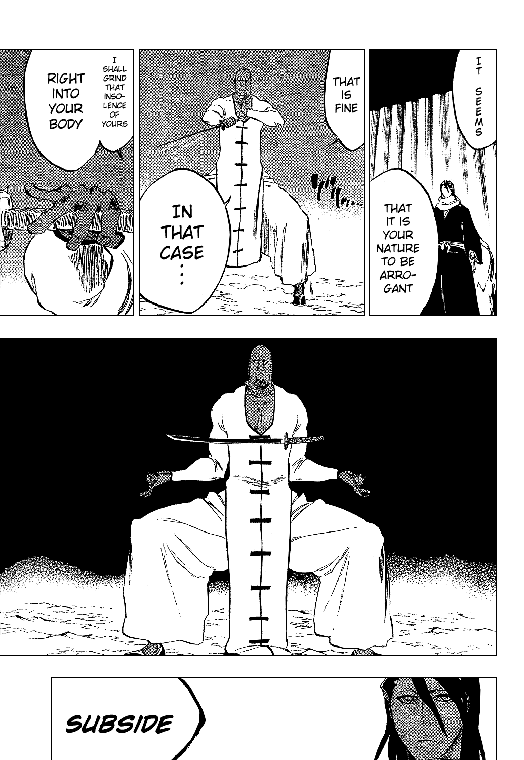 Bleach manga, chapter 300, page 7 of 21