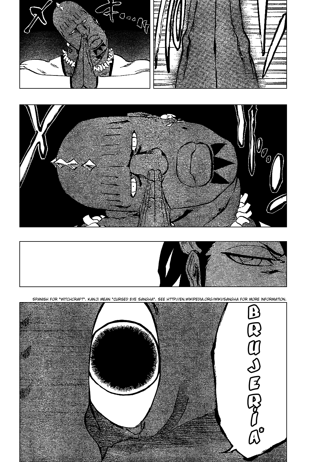 Bleach manga, chapter 300, page 8 of 21