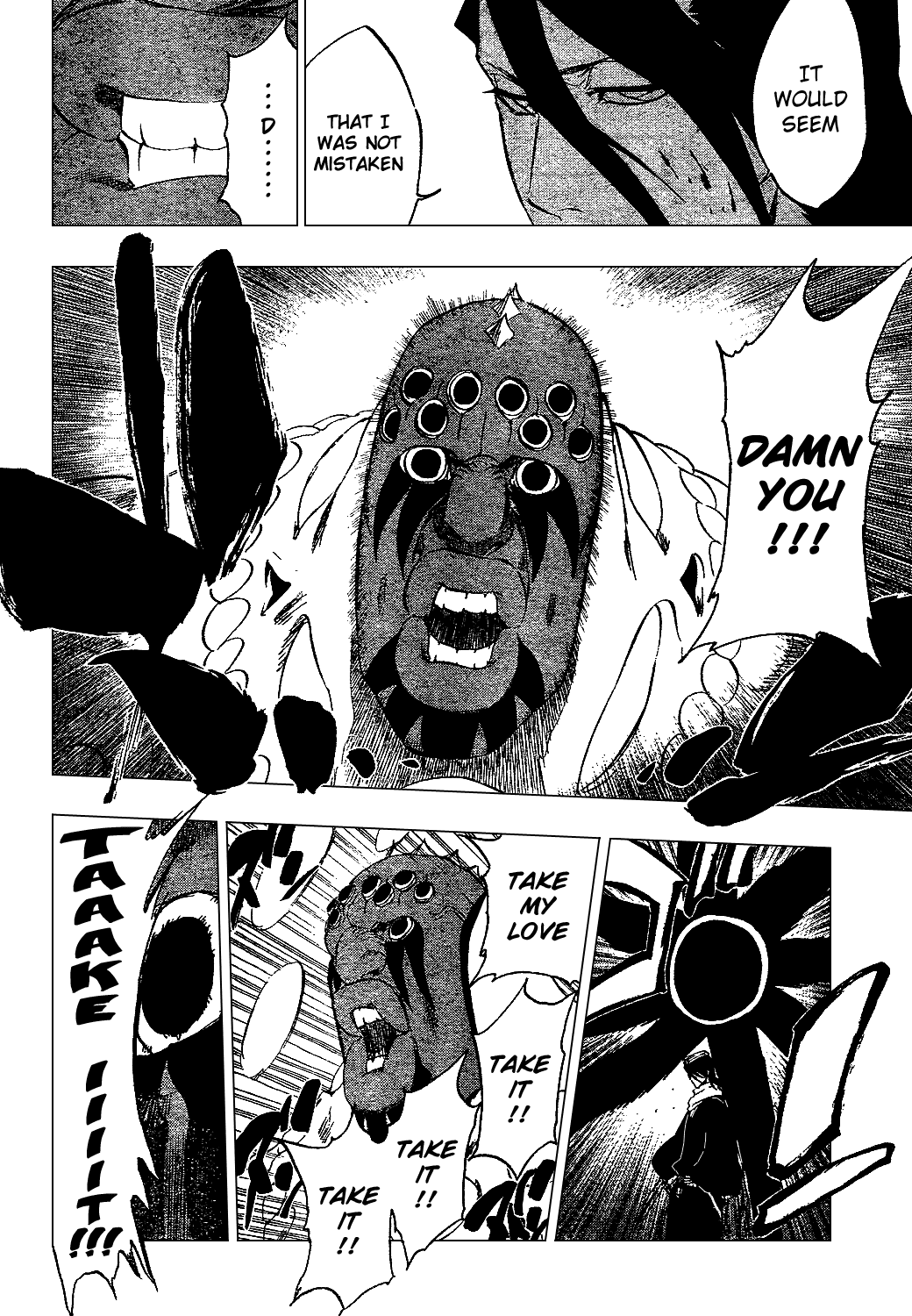 Bleach manga, chapter 302, page 11 of 21