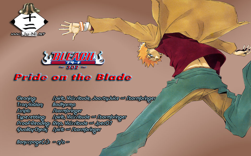 Bleach manga, chapter 302, page 2 of 21