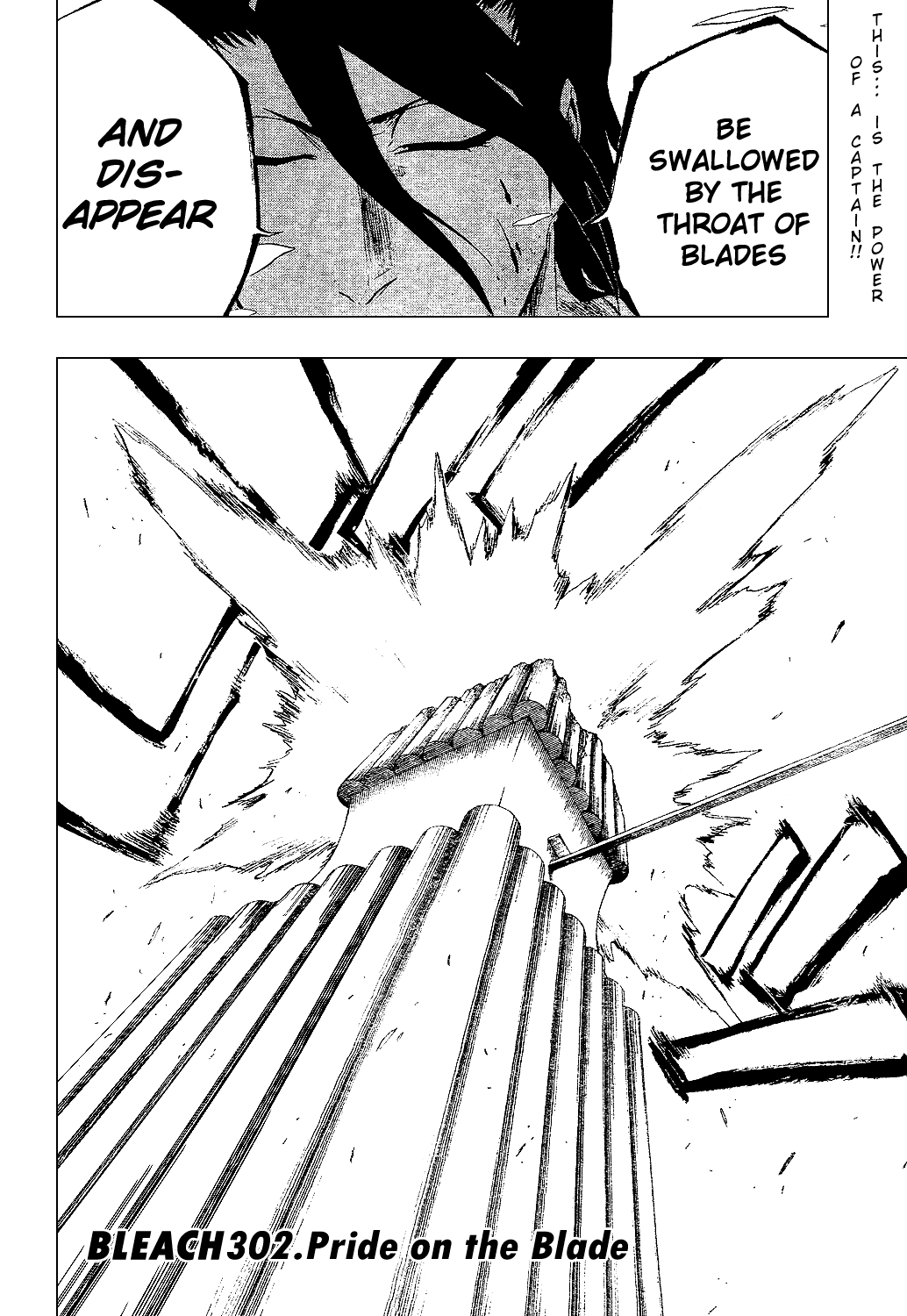 Bleach manga, chapter 302, page 5 of 21