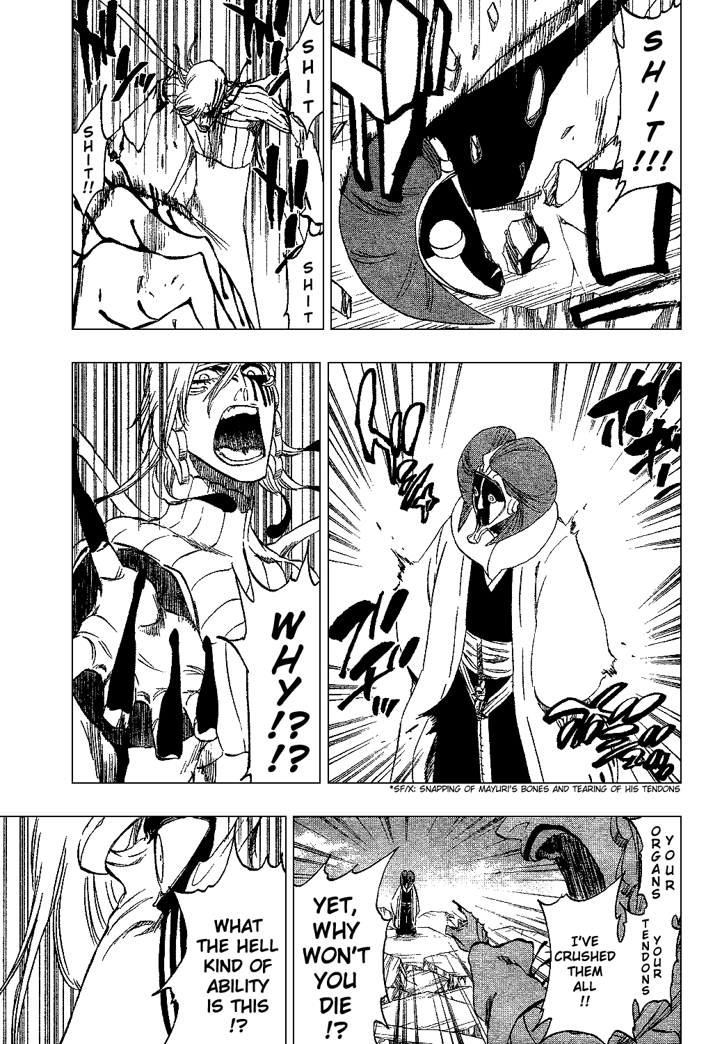 Bleach manga, chapter 303, page 10 of 20