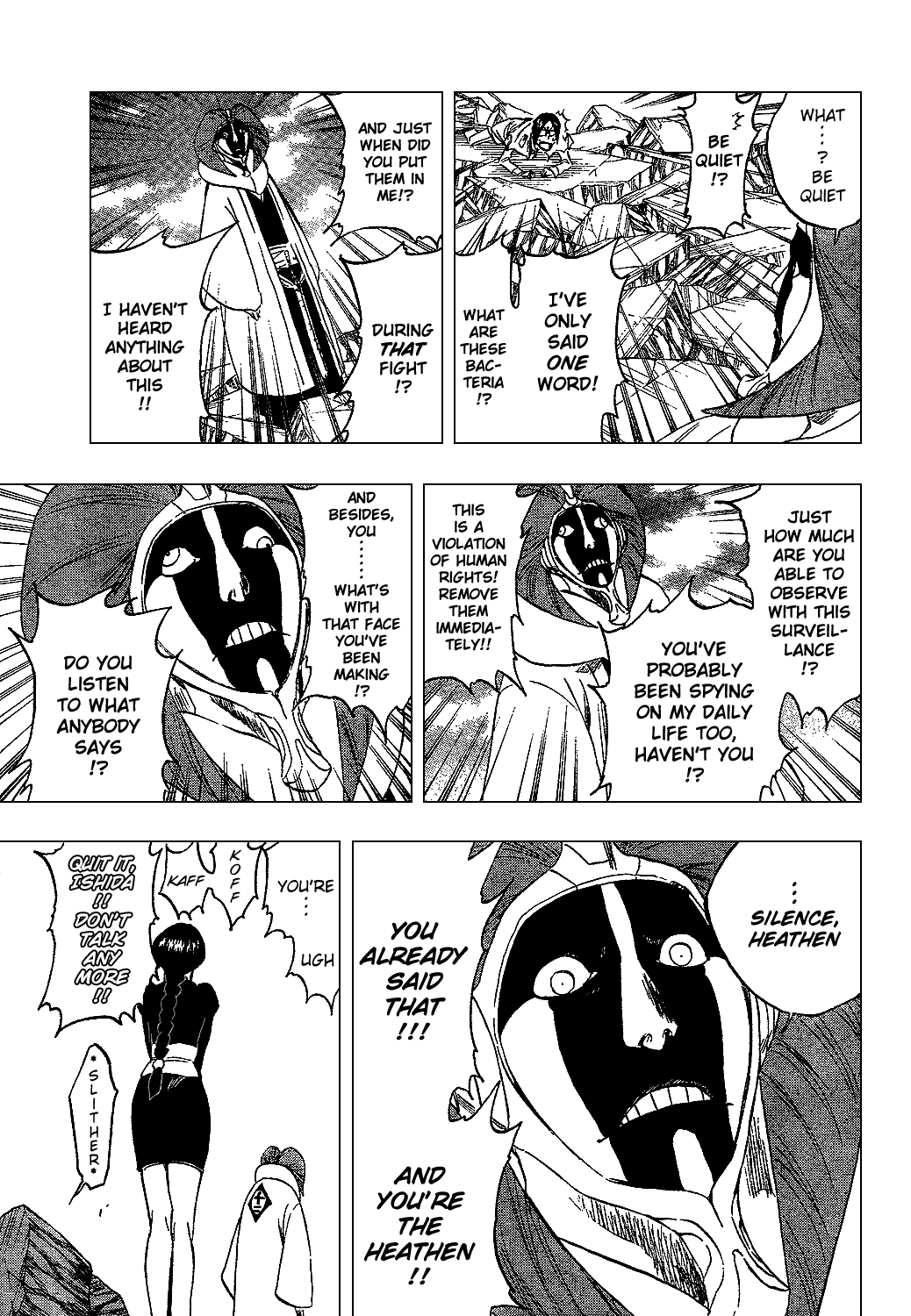 Bleach manga, chapter 303, page 14 of 20