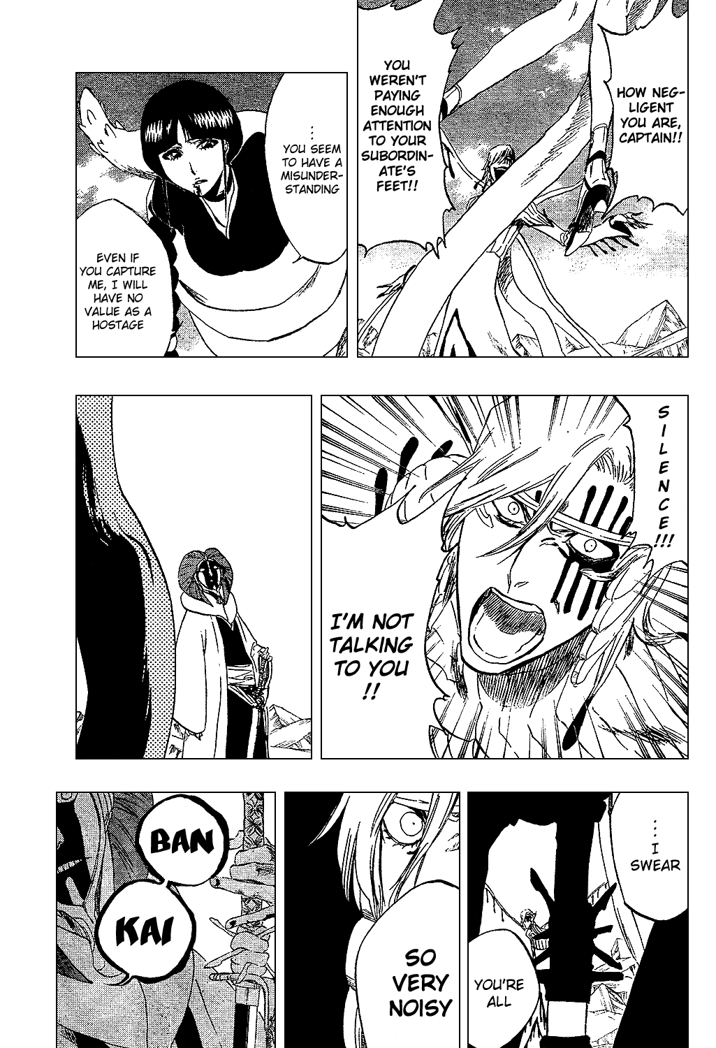 Bleach manga, chapter 303, page 16 of 20