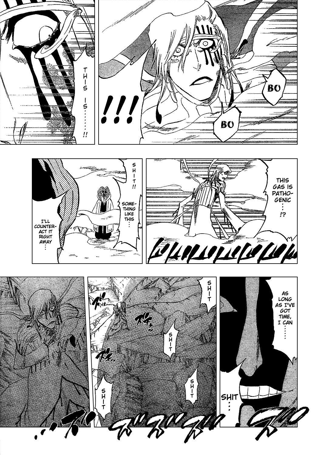 Bleach manga, chapter 303, page 19 of 20