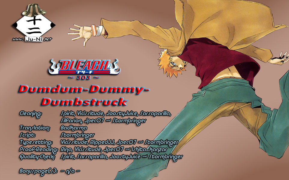 Bleach manga, chapter 303, page 2 of 20