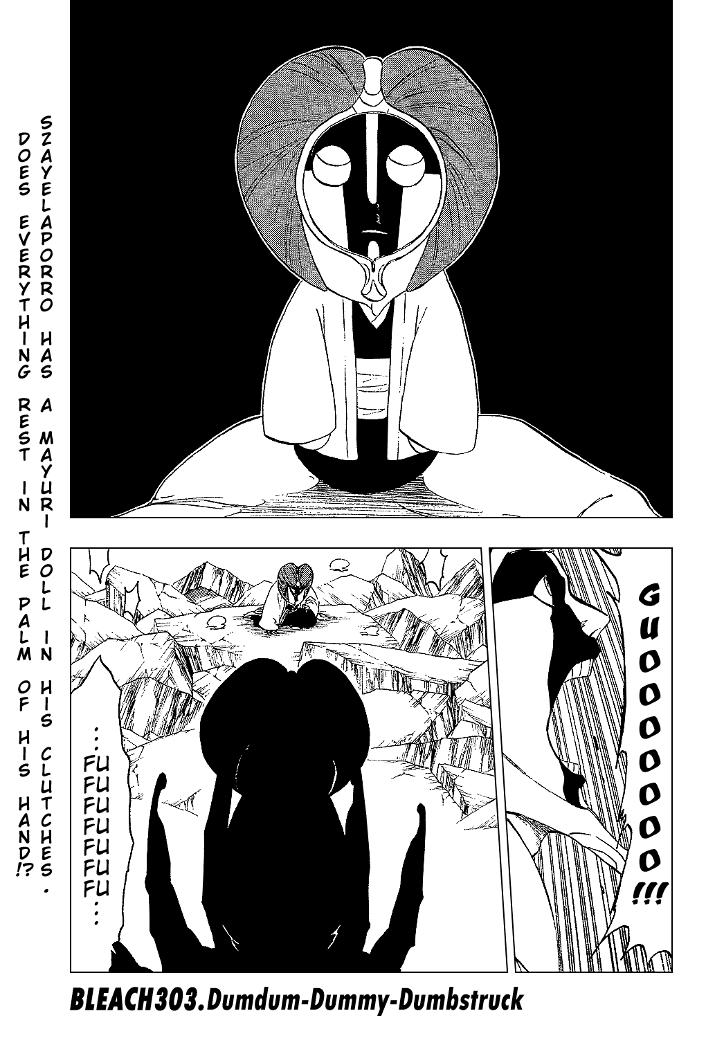 Bleach manga, chapter 303, page 4 of 20