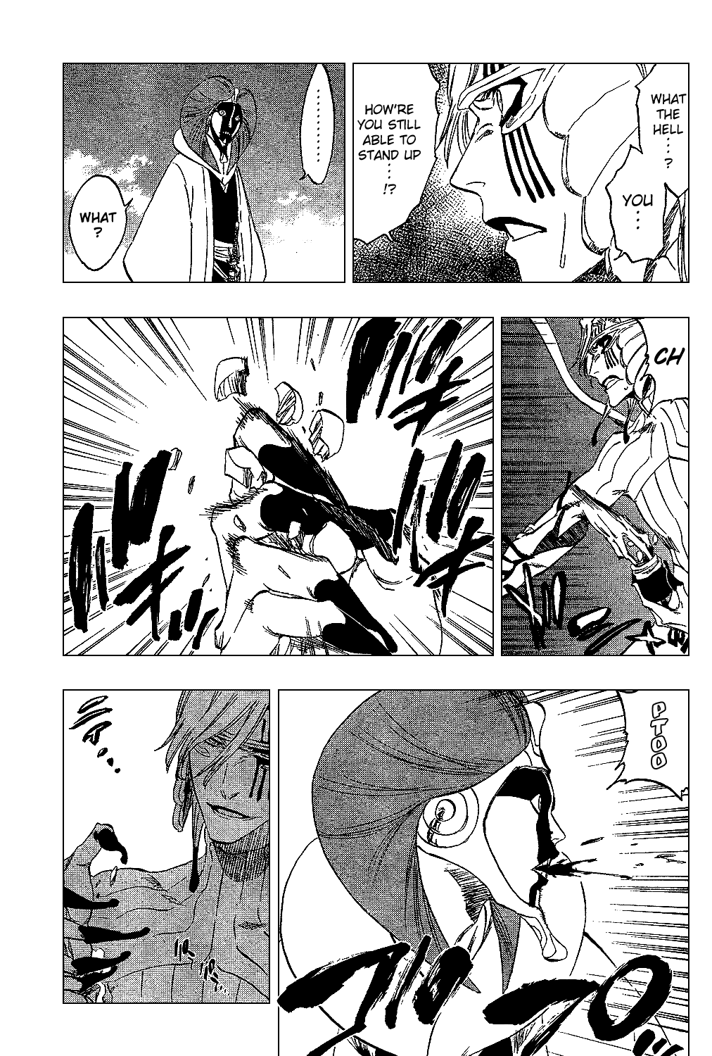 Bleach manga, chapter 303, page 8 of 20