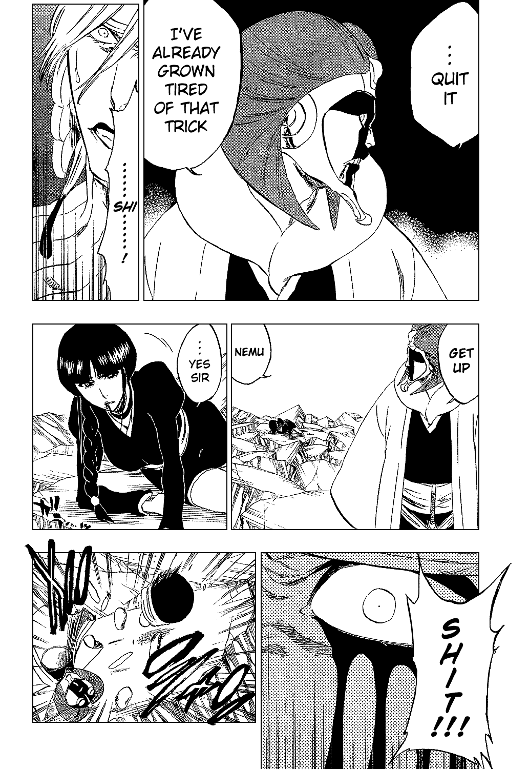Bleach manga, chapter 303, page 9 of 20