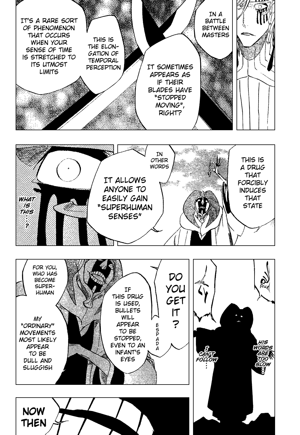 Bleach manga, chapter 305, page 18 of 21