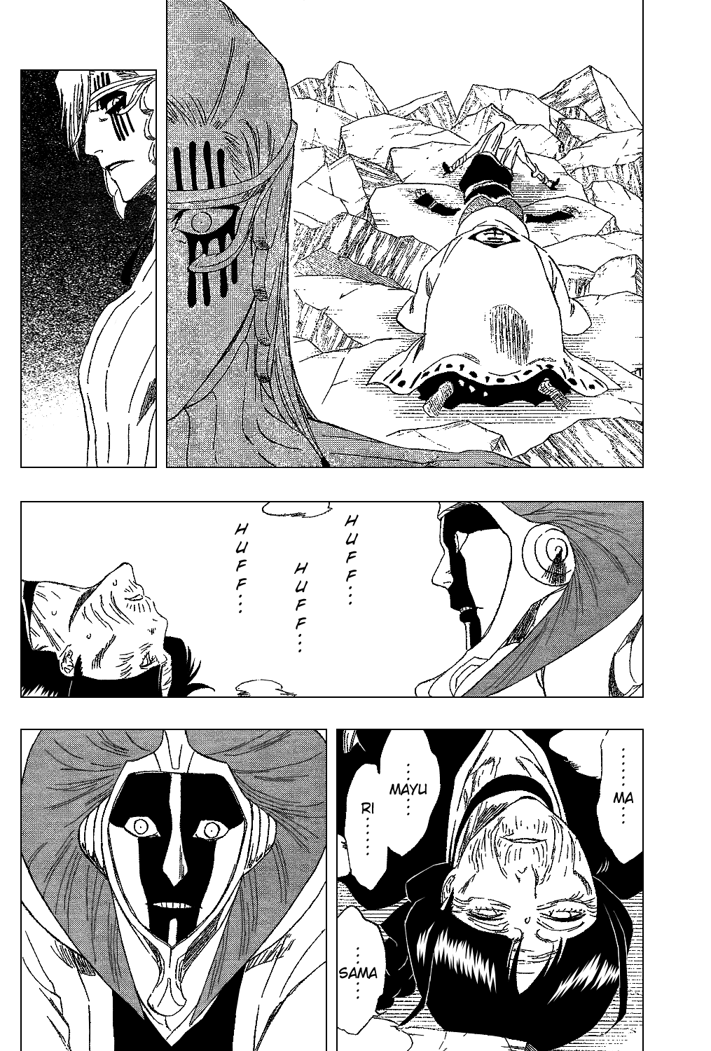 Bleach manga, chapter 305, page 8 of 21