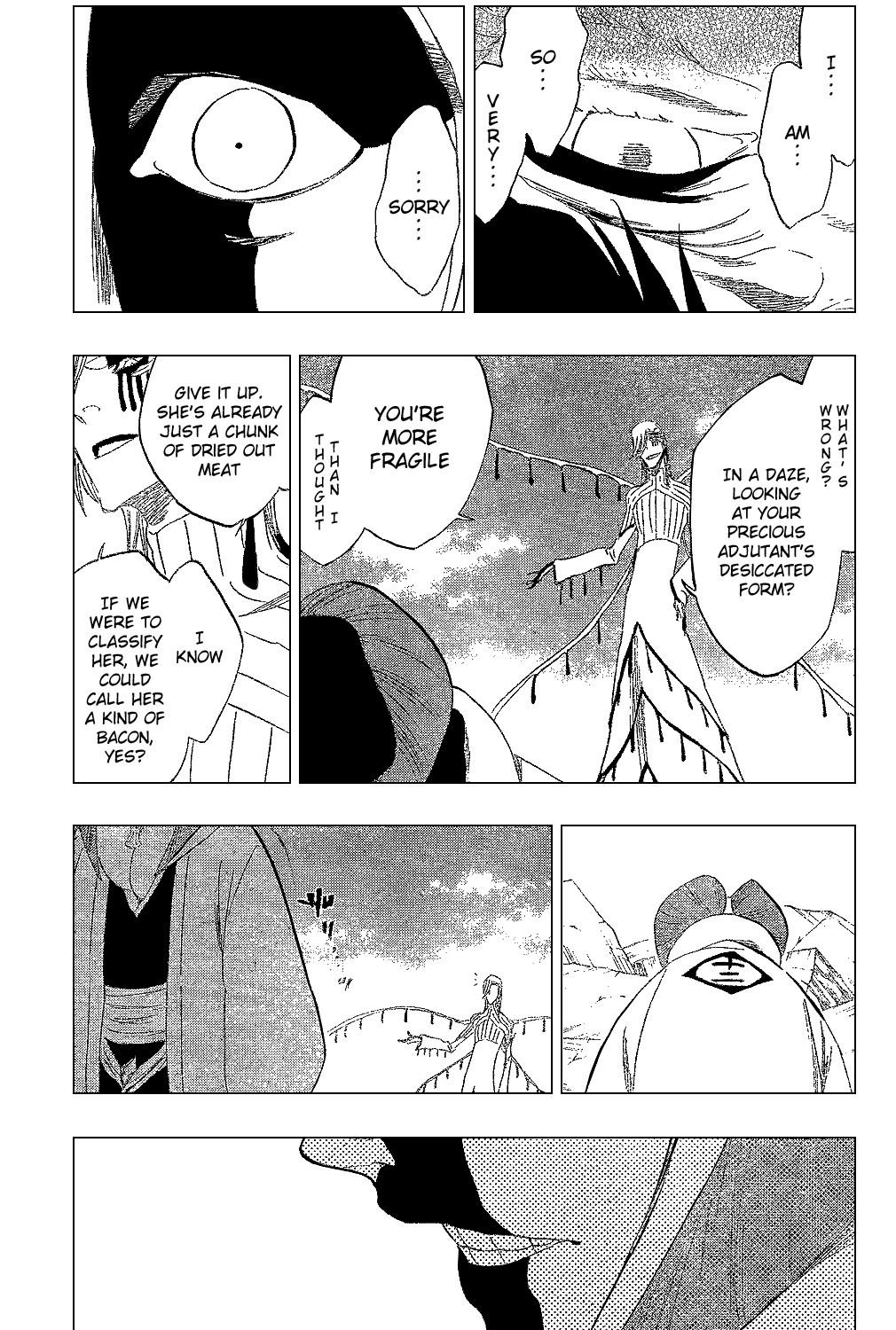 Bleach manga, chapter 305, page 9 of 21