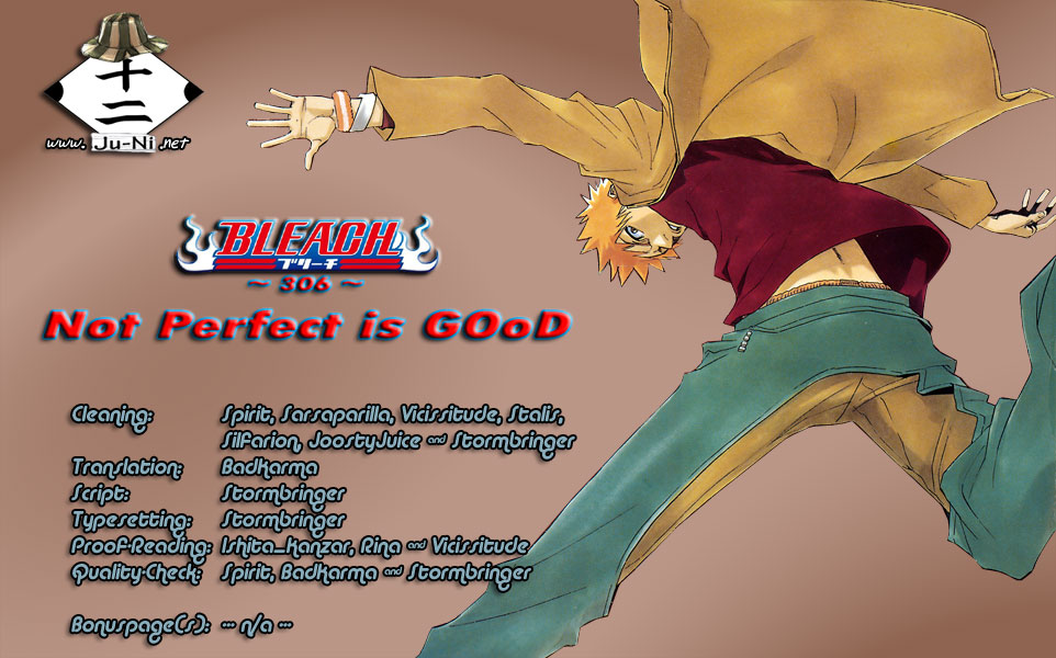 Bleach manga, chapter 306, page 1 of 22