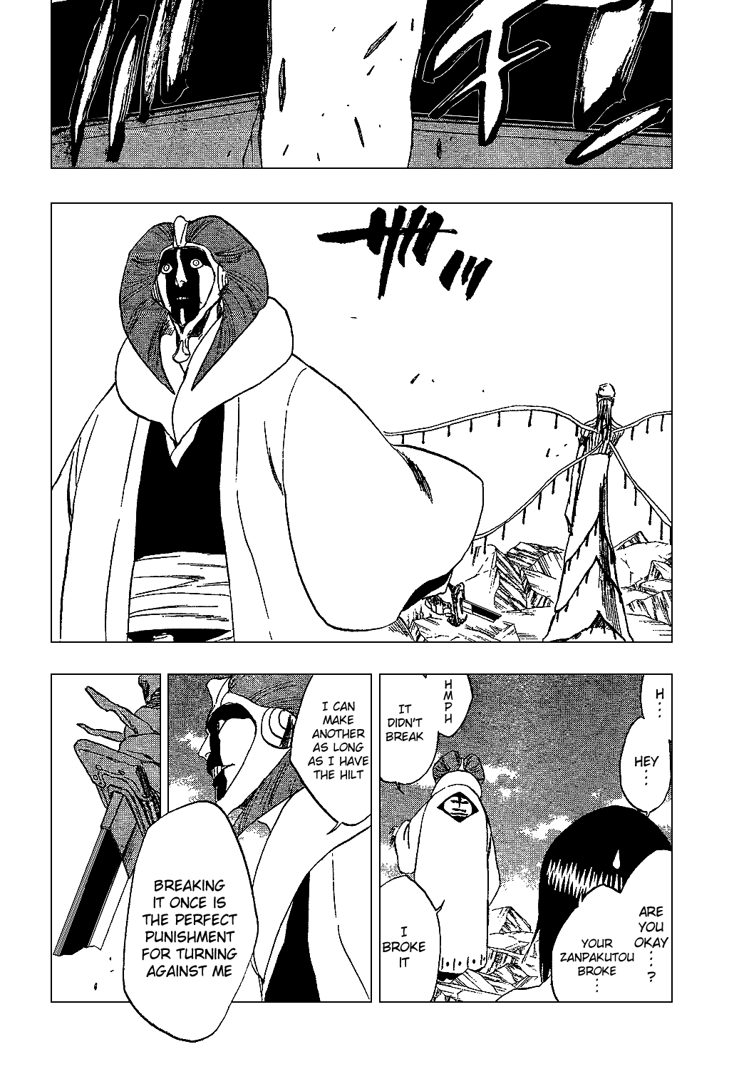 Bleach manga, chapter 306, page 11 of 22