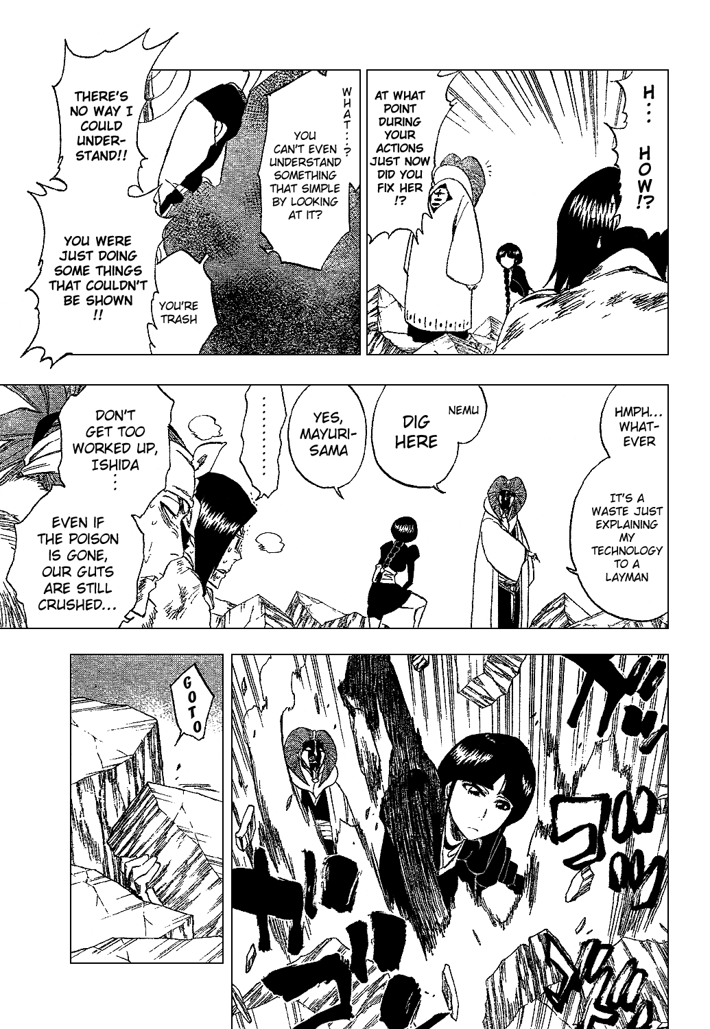 Bleach manga, chapter 306, page 14 of 22