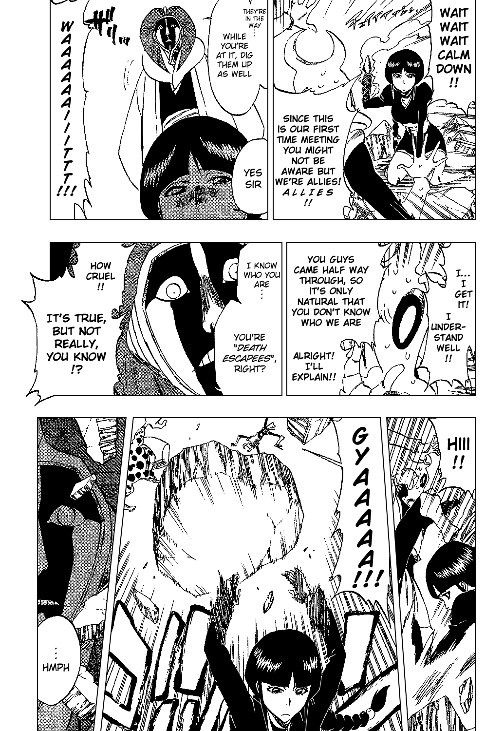 Bleach manga, chapter 306, page 16 of 22